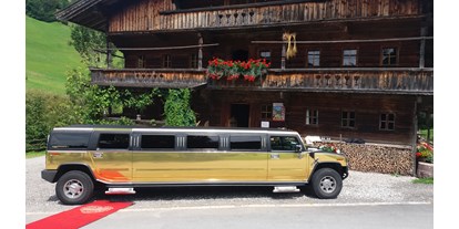 Hochzeitsauto-Vermietung - Einzugsgebiet: national - PLZ 6300 (Österreich) - HUMMER Stretch-Limousine