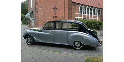 Hochzeitsauto-Vermietung - Farbe: Schwarz - Hamburg-Umland - Bentley 1959, silber-schwarz