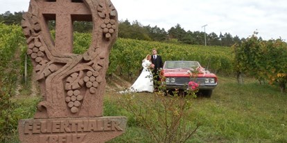 Hochzeitsauto-Vermietung - Franken - Romantisches US Cabriolet als Hochzeitsauto - Buick Skylark Cabrio von bluesmobile4you
