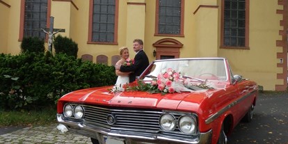 Hochzeitsauto-Vermietung - Romantisches US Cabriolet als Hochzeitsauto - Buick Skylark Cabrio von bluesmobile4you