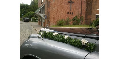 Hochzeitsauto-Vermietung - Art des Fahrzeugs: Oberklasse-Wagen - Niedersachsen - Bentley 1959, silber-schwarz