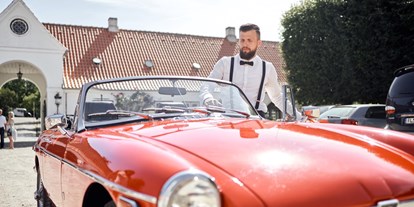 Hochzeitsauto-Vermietung - Farbe: Rot - MGB Roadster
