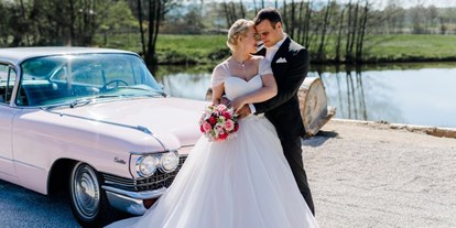 Hochzeitsauto-Vermietung - Einzugsgebiet: regional - PLZ 90537 (Deutschland) - Pink Cadillac als Hochzeitauto - Pink Cadillac von Dreamday with Dreamcar - Nürnberg