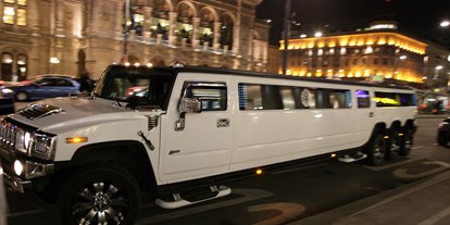 Hochzeitsauto-Vermietung - Farbe: Weiß - Österreich - Hummer von AB VIP Limousine Vienna Mietwagen GmbH
