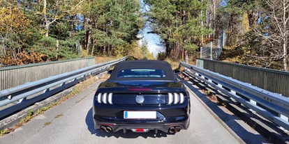 Hochzeitsauto-Vermietung - Art des Fahrzeugs: Sportwagen - Donauraum - Ford Mustang GT5.0 Cabrio - Ford Mustang GT5.0 Cabrio von Autovermietung Ing. Alfred Schoenwetter