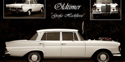 Hochzeitsauto-Vermietung - Chauffeur: nur mit Chauffeur - PLZ 04349 (Deutschland) - Mercedes Benz W111 von Leipzig-Oldtimer.de - Hochzeitsautos mit Chauffeur