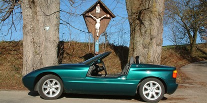 Hochzeitsauto-Vermietung - Einzugsgebiet: national - PLZ 82349 (Deutschland) - BMW Z1 von Classic Roadster München