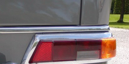Hochzeitsauto-Vermietung - Art des Fahrzeugs: Oldtimer - PLZ 80804 (Deutschland) - Mercedes Benz 230 Heckflosse von Classic Roadster München