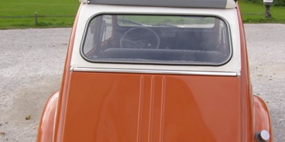 Hochzeitsauto-Vermietung - Versicherung: Haftpflicht - Oberbayern - Citroen 2 CV6 von Classic Roadster München