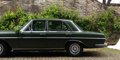Hochzeitsauto-Vermietung - Einzugsgebiet: regional - Niedersachsen - Mercedes-Benz 280 SE von THULKE classic