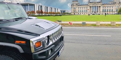 Hochzeitsauto-Vermietung - Antrieb: Gas - PLZ 14169 (Deutschland) - schwarze Hummer-Stretchlimousine