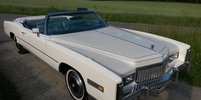 Hochzeitsauto-Vermietung - Farbe: Weiß - PLZ 8000 (Schweiz) - ....Cadillac Eldorado....       ....Cabrio !!!            Unvergessliche Momente !!!