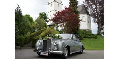 Hochzeitsauto-Vermietung - Farbe: Silber - Mattsee - Rolls Royce Silver Cloud II