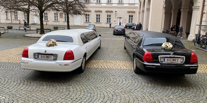Hochzeitsauto-Vermietung - Farbe: Weiß - Eugendorf - Lincoln Town Car von Amadeus Limousines