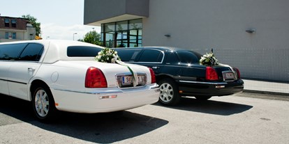 Hochzeitsauto-Vermietung - Farbe: Weiß - Eugendorf - Amadeus Limousines - Ihre Hochzeitslimousinen! - Lincoln Town Car von Amadeus Limousines