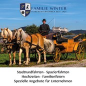 Hochzeitsauto - Fiaker Salzburg  - Familie Winter