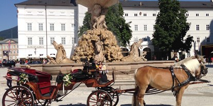 Hochzeitsauto-Vermietung - Einzugsgebiet: regional - Fiaker Salzburg  - Familie Winter