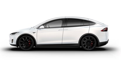 Hochzeitsauto-Vermietung - Marke: Tesla - PLZ 14169 (Deutschland) - TESLA Model X P100D weiß 