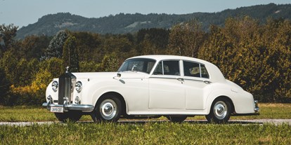 Hochzeitsauto-Vermietung - Farbe: Weiß - Hochsteiermark - Rolls Royce Silver Cloud II