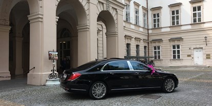 Hochzeitsauto-Vermietung - Farbe: Schwarz - Mattsee - Maybach - Mercedes S500 4matic