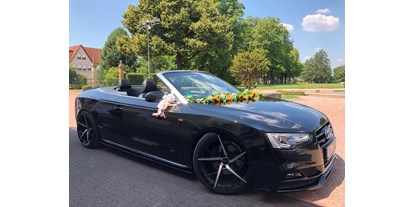 Hochzeitsauto-Vermietung - Versicherung: Vollkasko - PLZ 55276 (Deutschland) - Audi A5 Cabrio S-Line | Special Tuning