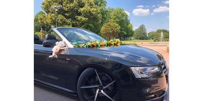 Hochzeitsauto-Vermietung - Einzugsgebiet: national - Hessen Süd - Audi A5 Cabrio S-Line | Special Tuning