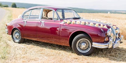 Hochzeitsauto-Vermietung - Farbe: Rot - PLZ 51145 (Deutschland) - Jaguar MK 2 - Hochzeitsfahrten Bonn