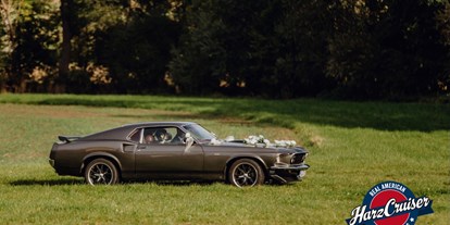 Hochzeitsauto-Vermietung - Farbe: Grau - Deutschland - 1969er Mustang Fastback "John Wick"