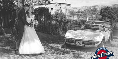 Hochzeitsauto-Vermietung - Antrieb: Benzin - Sachsen-Anhalt Süd - 1970er Corvette C3 "Stingray" Cabrio