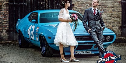 Hochzeitsauto-Vermietung - Farbe: Blau - Thale - 1971er Plymouth Roadrunner