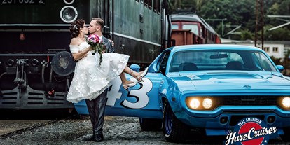 Hochzeitsauto-Vermietung - Farbe: Blau - 1971er Plymouth Roadrunner