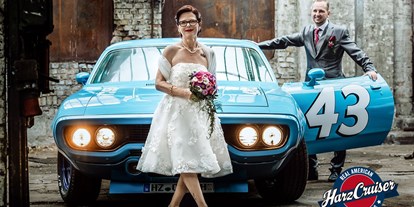 Hochzeitsauto-Vermietung - Farbe: Blau - Deutschland - 1971er Plymouth Roadrunner