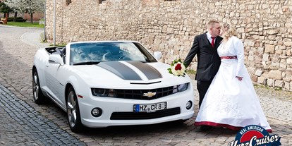 Hochzeitsauto-Vermietung - Versicherung: Teilkasko - Camaro Cabrio