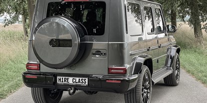 Hochzeitsauto-Vermietung - Antrieb: Benzin - Heck. - Mercedes G-Klasse G500