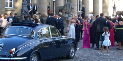 Hochzeitsauto-Vermietung - Farbe: Blau - Schwäbische Alb - Elegante Limousine