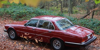 Hochzeitsauto-Vermietung - Farbe: Rot - Ostsee - Jaguar XJ6 Limousine