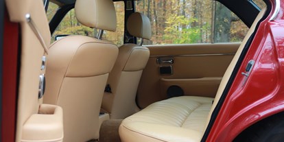 Hochzeitsauto-Vermietung - Farbe: Rot - PLZ 24873 (Deutschland) - Jaguar XJ6 Limousine