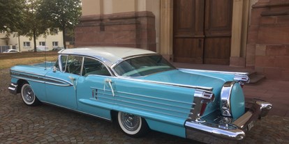 Hochzeitsauto-Vermietung - Farbe: Blau - Hessen - US Klassiker