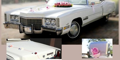 Hochzeitsauto-Vermietung - Marke: Cadillac - PLZ 04329 (Deutschland) - Cadillac Hochzeitsauto - Cadillac Eldorado Cabrio von Leipzig-Oldtimer.de - Hochzeitsautos mit Chauffeur