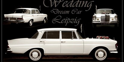 Hochzeitsauto-Vermietung - Einzugsgebiet: regional - PLZ 04107 (Deutschland) - MB Limousine Hochzeitsauto - Cadillac Eldorado Cabrio von Leipzig-Oldtimer.de - Hochzeitsautos mit Chauffeur