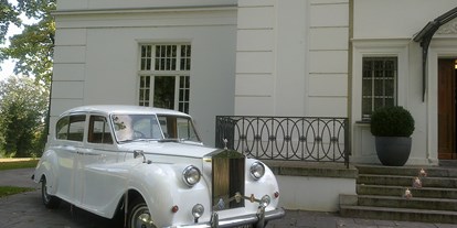 Hochzeitsauto-Vermietung - Tiere erlaubt - Deutschland - Rolls Royce Phantom 1958,  weiss