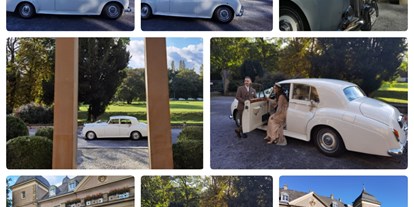 Hochzeitsauto-Vermietung - Farbe: Weiß - Köln, Bonn, Eifel ... - Wir haben auch noch das London Taxi in schwarz oder weiss für Sie - Weisser Rolls Royce Silver Cloud