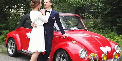 Hochzeitsauto-Vermietung - Art des Fahrzeugs: Cabriolet - Köln, Bonn, Eifel ... - VW Käfer Cabrio - Hochzeitsauto.NRW