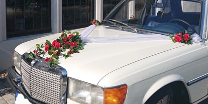 Hochzeitsauto-Vermietung - Art des Fahrzeugs: Oberklasse-Wagen - PLZ 01156 (Deutschland) - Mercedes Benz S 280 SE   W116   in Dresden