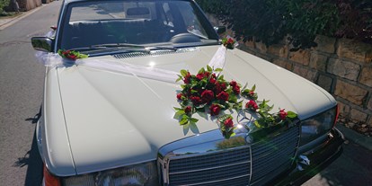 Hochzeitsauto-Vermietung - Art des Fahrzeugs: Oberklasse-Wagen - Mercedes Benz S 280 SE   W116   in Dresden