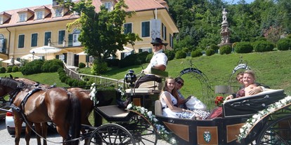 Hochzeitsauto-Vermietung - Einzugsgebiet: national - Süd & West Steiermark - Hochzeitskutsche