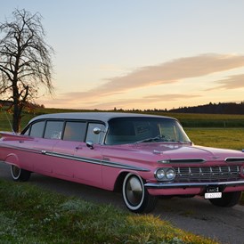 Hochzeitsauto: Cadillac von Oldtimervermietung Rent A Classic Car