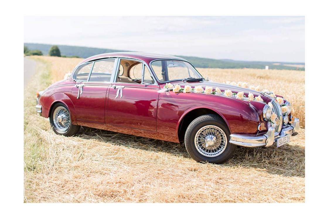 Hochzeitsauto: Jaguar MK 2 - Hochzeitsfahrten Bonn