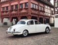 Hochzeitsauto: Jaguar MK 2 / 340 mit Faltdach