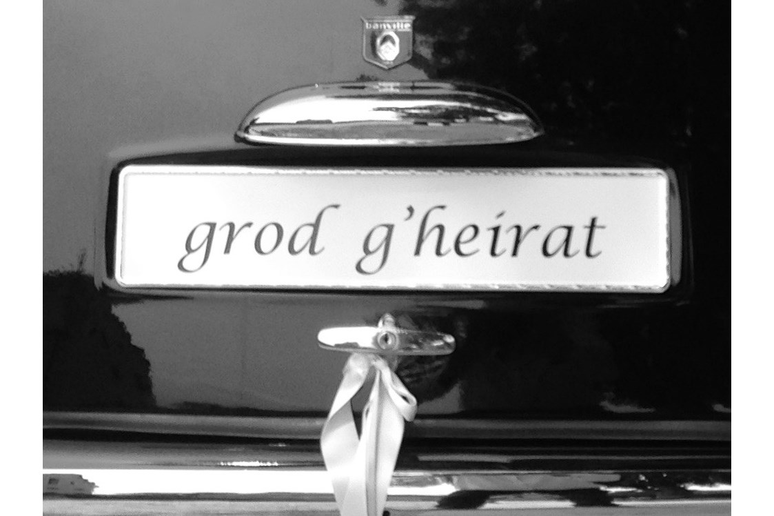 Hochzeitsauto: Citroen 11CV Familiale - der "Gangster"